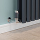 ECHO-CR-CA-LS05 - Echo Corner TRV Chrome & Anthracite Thermostatic Radiator Valve ECHO-CR-CA-LS05 - Echo Corner TRV Chrome & Anthracite Thermostatic Radiator Valve